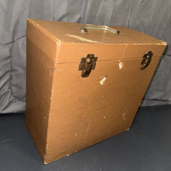 Vintage Platter Pak Record Case 12” Vinyl Records 1950’s 1960’s Plus ACCEPTABLE - Picture 7 of 16